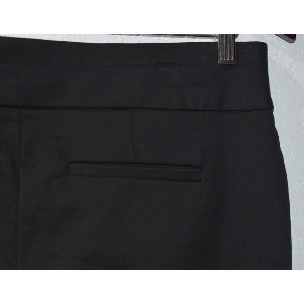 Croft Barrow Effortless Stretch Pants BLACK Pull-On Pockets Size 14 New w/tags - Picture 15 of 16
